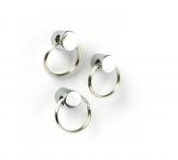 Trendform Magnet Ring - set van 3 zilver - thumbnail