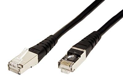 ROLINE patchkabel Cat.6 (Klasse E) S/FTP (PiMF), zwart, 7 m