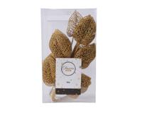 Spray plc l2b16h36 cm goud 10st kerst Decoris - Decoris - thumbnail