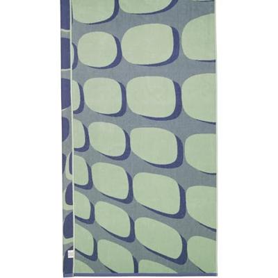 Vossen Vossen Strandlaken shadow play 100x180 soft green