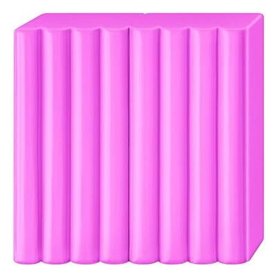 Fimo effect boetseerklei neon paars, 57gr