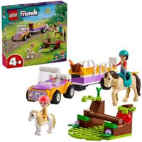 LEGO friends 42634 paard en pony aanhangwagen - thumbnail