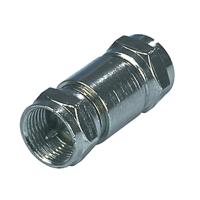 F-connector koppelstuk male-male - thumbnail