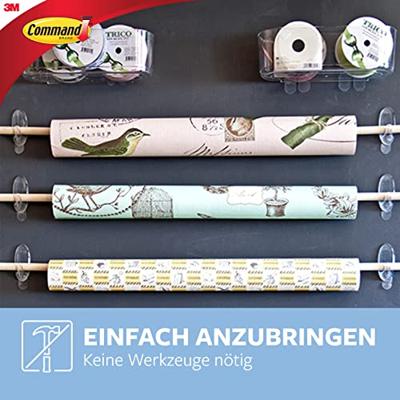 3M Command-haak M Transparant Inhoud: 2 stuk(s)
