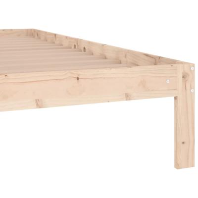 Bedframe massief hout 120x190 cm