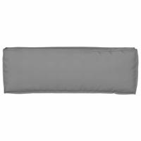 VidaXL Pallet kussen set 2 pcs grijs 120 x 40 x 8 cm oxford stof - thumbnail