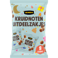 Jumbo Kruidnoten Uitdeelzakjes 8 Stuks - thumbnail