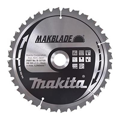 Makita Afkortzaagblad voor Hout | Makblade | Ø 255mm Asgat 30mm 32T - B-32720
