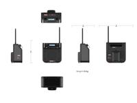 PerfectPro DPR2-18V Bouwradio DAB+, VHF (FM) AUX, Bluetooth, DAB+, FM Spatwaterbestendig, Stofdicht, Stofvast Zwart - thumbnail