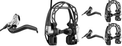 Magura remset hs33 zilver 2-vinger voor- of achterrem