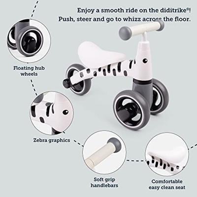 Bigjigs Diditrike loopfiets zebra Bigjigs Diditrike loopfiets zebra