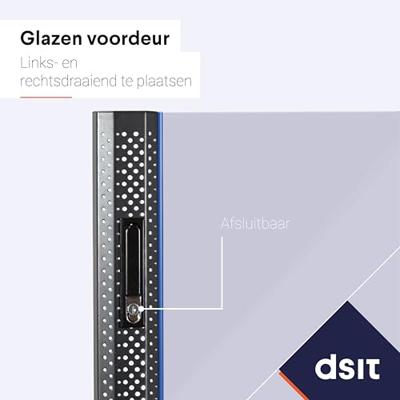 DSI 22U serverkast met glazen deur - DS6822 server rack - thumbnail