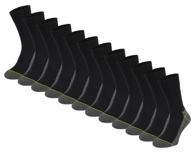 Stapp Yellow Walker Coolmax 2-Pack Sokken 4425 | 699 Zwart | Maat 50 - 38.134.009.03