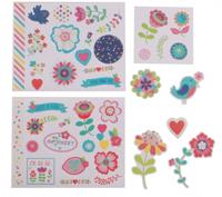 Moses Deco stickers Flowers and dots - thumbnail