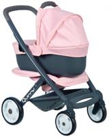 SMOBY - Maxi-Cosi Kinderwagen + Kinderwagen Roze - Voor Babypop - 3 in 1 - Vanaf 3 Jaar - thumbnail