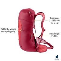 Deuter AC Lite 24 Wandelrugzak 24 l (cherry/masala) - thumbnail
