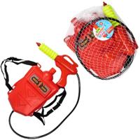 Summertime brandweer waterpistool 2000 ml rood/geel - thumbnail