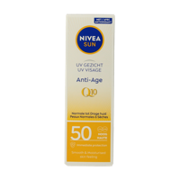Nivea Sun face anti age Q10 SPF50 50 Milliliter - thumbnail