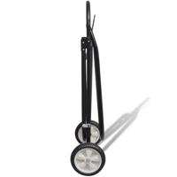 Zadelrek met wielen inklapbaar metaal - thumbnail