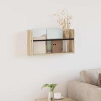 Tijdschrift Rek Sonoma Eiken 60 x 12 x 30 cm Bewerkt hout - thumbnail