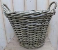 Mand met twee handvaten groot - Warentuin mix - thumbnail