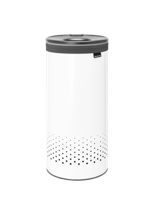 Brabantia wasbox 35 liter met kunststof deksel white - thumbnail