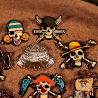 One Piece World Pin Badge Display Mystery Pin Badge (12) - thumbnail