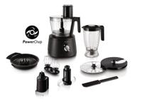Philips HR7776/90 Foodprocessor Zwart - thumbnail