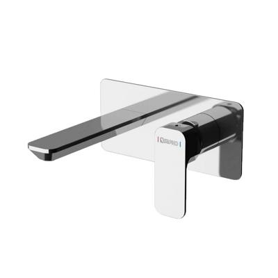 Wastafelmengkraan Inbouw Sapho Spy 1-hendel Uitloop Recht 19 cm Chroom Sapho