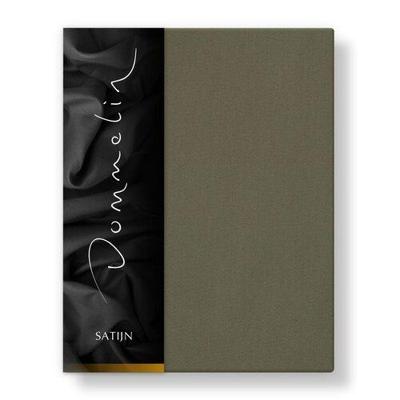 Dommelin Dommelin Laken Uni Satijn 300TC 589 Olijf 240x270 cm