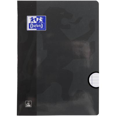 Schrift Oxford School A4 lijn 72 pagina&apos;s 80gr zwart | 10 stuks