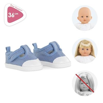 Corolle mon grand poupon sandalen blauw, 36cm - thumbnail