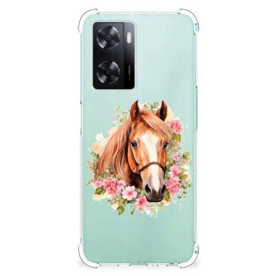 Case Anti-shock voor OPPO A57 | A57s | A77 4G Paard Case Anti-shock voor OPPO A57 | A57s | A77 4G Paard