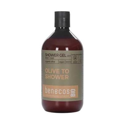 Benecos Olive 2-in-1 Body and Hair Shower Gel