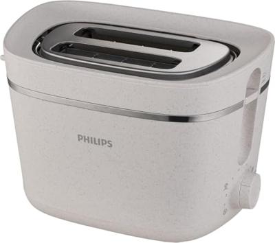 Philips Home Eco Conscious Edition 5000er Serie HD2640/10 Broodrooster Zijdewit, Mat