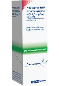 Healthypharm Neusspray xylometazoline 1.0% 10 Milliliter
