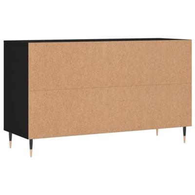 VidaXL Schoenenkast 102x36x60 cm bewerkt hout zwart