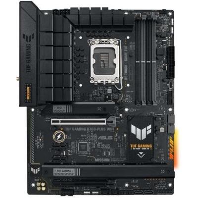 Asus TUF Gaming B760-Plus WIFI Moederbord Socket Intel LGA 1700 Vormfactor ATX Moederbord chipset Intel® B760