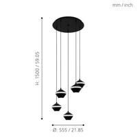 Eglo Vide hanglampPerpigo - 98683 - thumbnail