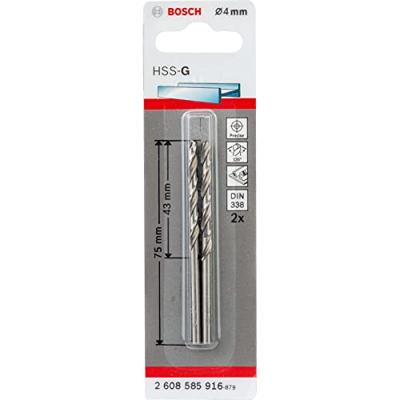 Metaalboor 3,3mm HSS-G (2st) - thumbnail
