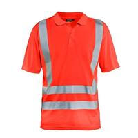 Blåkläder UVPoloshirt High-Vis 33911011 | High-Vis Rood | Maat 4XL - 7330509501177 - thumbnail