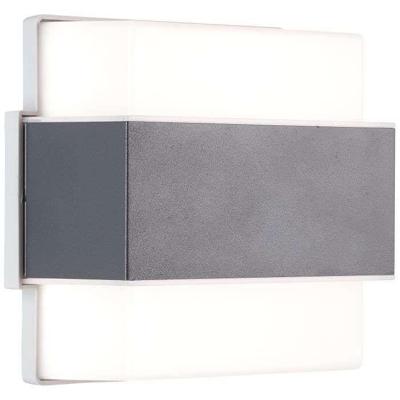 Brilliant Archie G96387/63 LED-buitenlamp (wand) Energielabel: E (A - G) LED LED vast ingebouwd 7 W Wit, Antraciet Brilliant Archie G96387/63 LED-buitenlamp (wand) Energielabel: E (A - G) LED LED vast ingebouwd 7 W Wit, Antraciet