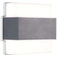 Brilliant Archie G96387/63 LED-buitenlamp (wand) Energielabel: E (A - G) LED LED vast ingebouwd 7 W Wit, Antraciet - thumbnail
