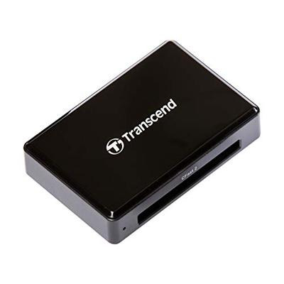 Transcend RDF2 Externe geheugenkaartlezer USB-A 3.1 Gen 1 Zwart Transcend RDF2 Externe geheugenkaartlezer USB-A 3.1 Gen 1 Zwart