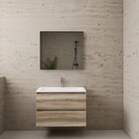 Badmeubel Boss & Wessing Paris 80 cm Compleet Geleverd Canyon Oak Boss & Wessing - thumbnail