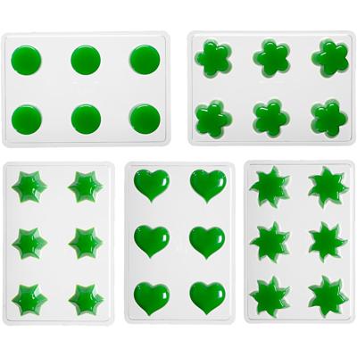 Creotime Drijfkaarsen gietvorm set 5 delig transparant