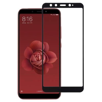 0 33 mm 9H 2.5D volledig scherm volledig zelfklevende gehard glas Film voor Xiaomi Mi 6X(Black)