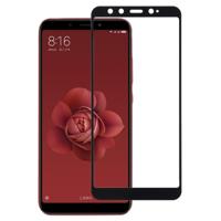 0 33 mm 9H 2.5D volledig scherm volledig zelfklevende gehard glas Film voor Xiaomi Mi 6X(Black) - thumbnail