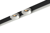 Kreon - Holon 80 He twin in-cana circle Flood (50°) DALI zwart - thumbnail