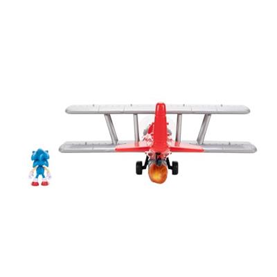 Sonic Tornado Biplane Inclusief 6,5 Cm Figuur